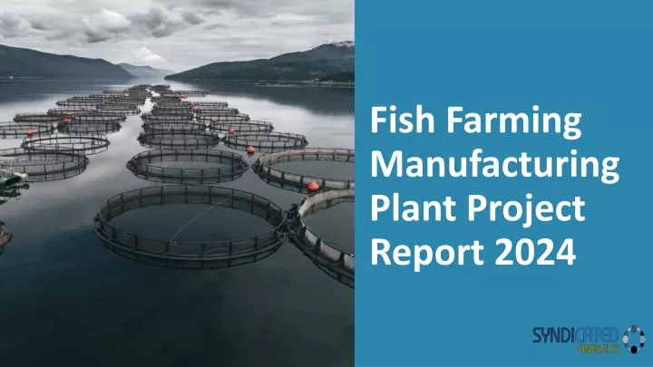 fish farming manufacturing plant project report 2024