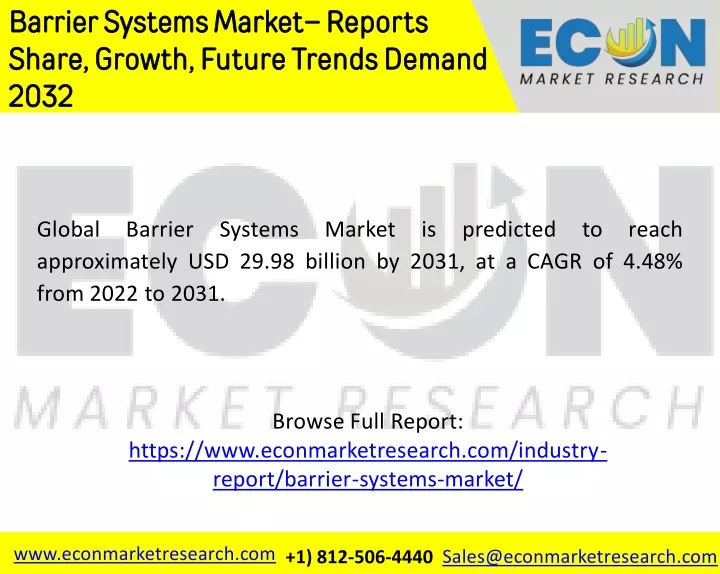 barrier systems market reports share growth