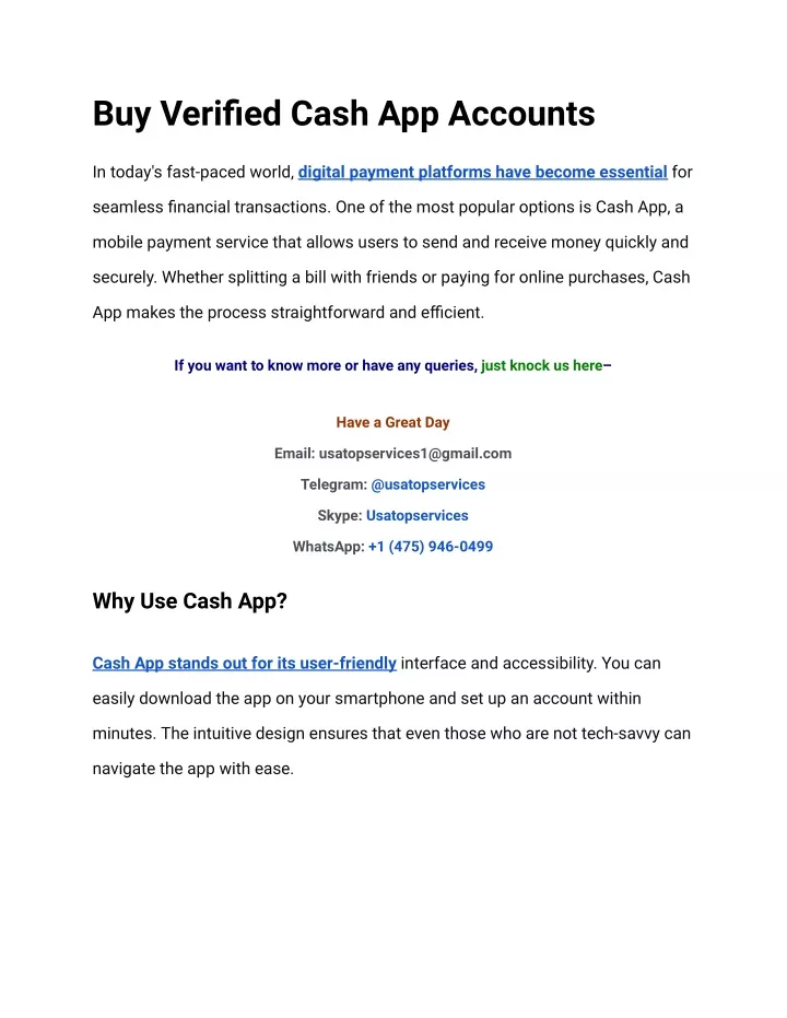 buy verified cash app accounts