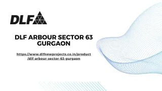 DLF Arbour Sector 63 Gurgaon