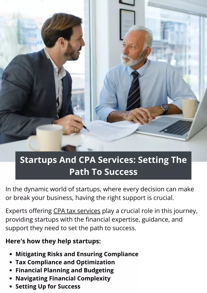 startups and cpa services setting the path