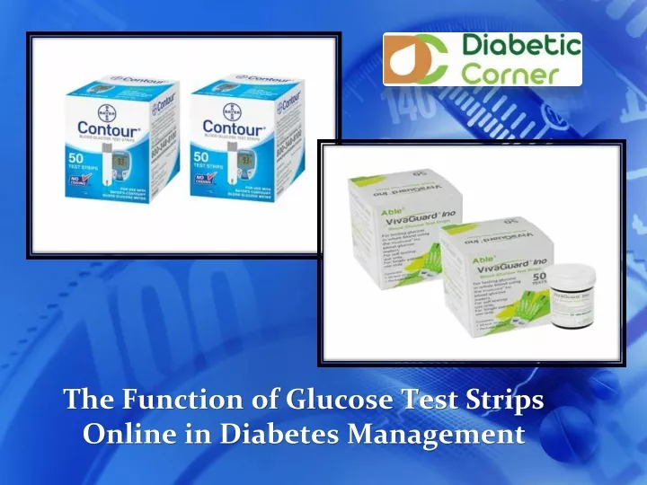 the function of glucose test strips online