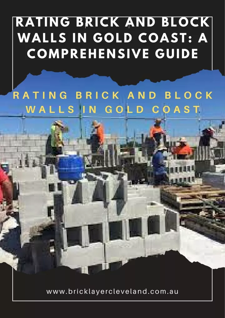 rating brick and block walls in gold coast