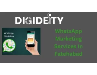 WhatsApp Marketing Services In Fatehabad