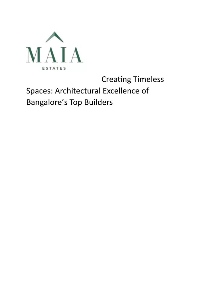 creating timeless spaces architectural excellence
