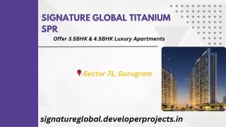 Signature Global Titanium Spr E Brochure Pdf