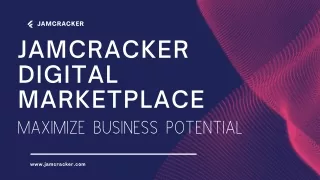 Jamcracker Digital Marketplace: Elevate Your Business Potential