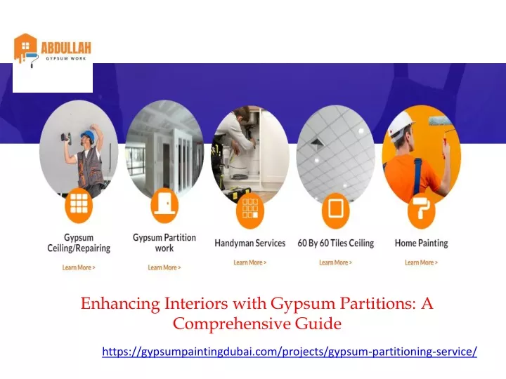 enhancing interiors with gypsum partitions