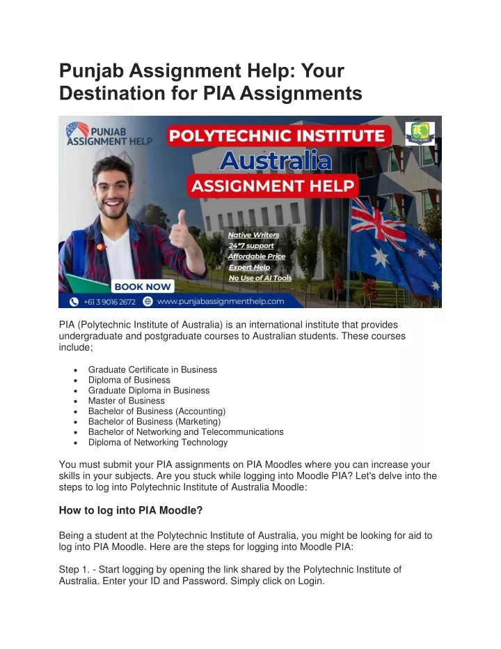 punjab assignment help your destination