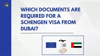 Which Documents Are Required for a Schengen Visa From Dubai