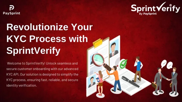 revolutionize your kyc process with sprintverify