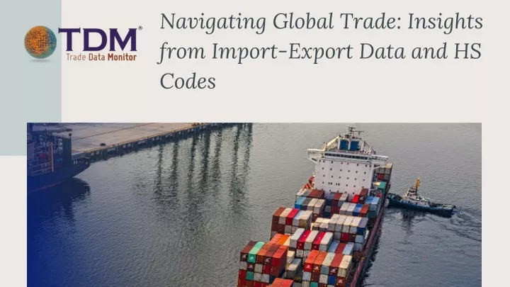 navigating global trade insights from import