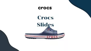 Buy Comfy Crocs Slides Online In India