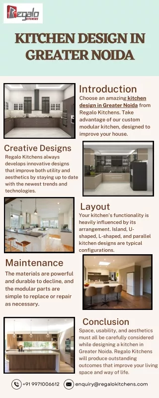 kitchen design in greater noida