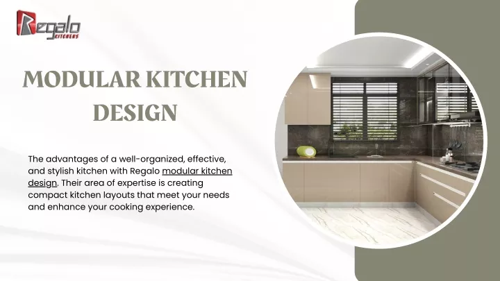 modular kitchen design