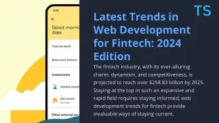 Latest Trends in Web Development for Fintech 2024 Edition (1)