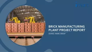 Setting up a Brick Manufacturing Plant PDF by IMARC Group
