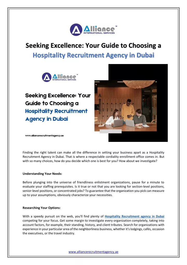 seeking excellence your guide to choosing