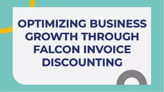 Falcon Invoice Discounting: The Smart Way to Manage Your Finances