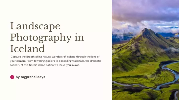 landscape photography in iceland capture