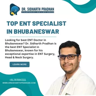 Top ENT Specialist in Bhubaneswar