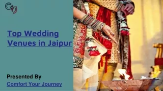 Destination Wedding Venues in Jaipur