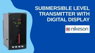 Submersible Level Transmitter with Digital Display
