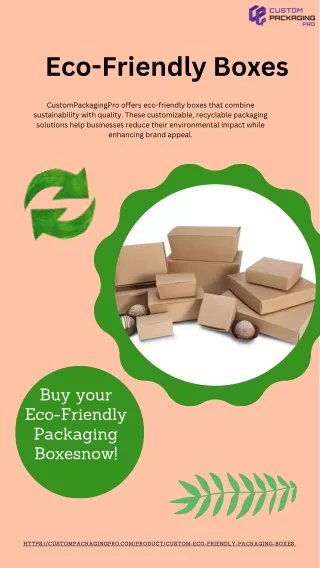 Eco-Friendly Boxes