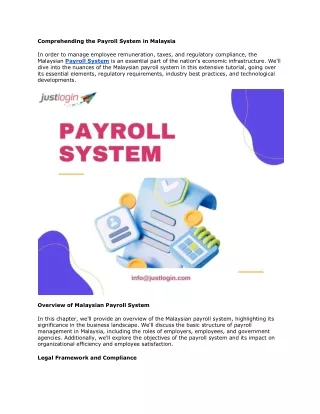 Getting Around Malaysian Payroll Management's Dynamics