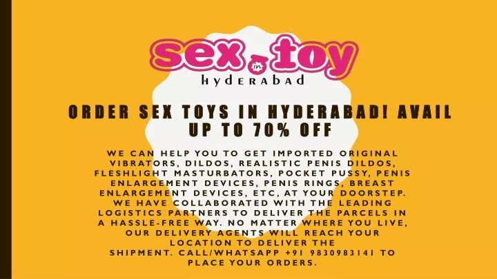 order sex toys in hyderabad avail up to 70 off