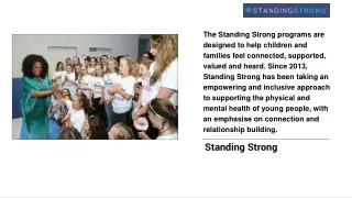 standing strong