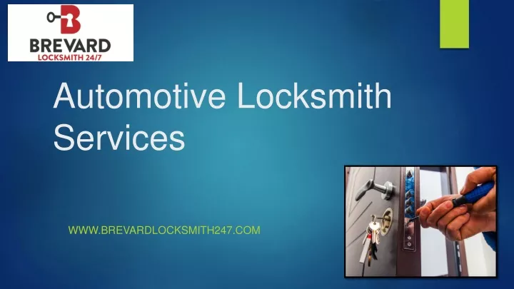 automotive locksmith services