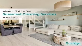 Where to Find the Best Basement Cleaning Service in Brooklyn_