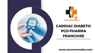 Cardiac Diabetic PCD Pharma Franchise