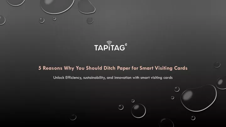 5 reasons why you should ditch paper for smart