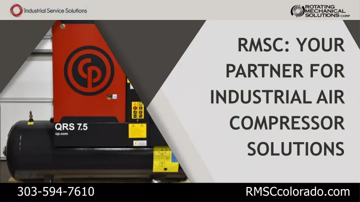 rmsc your partner for industrial air compressor