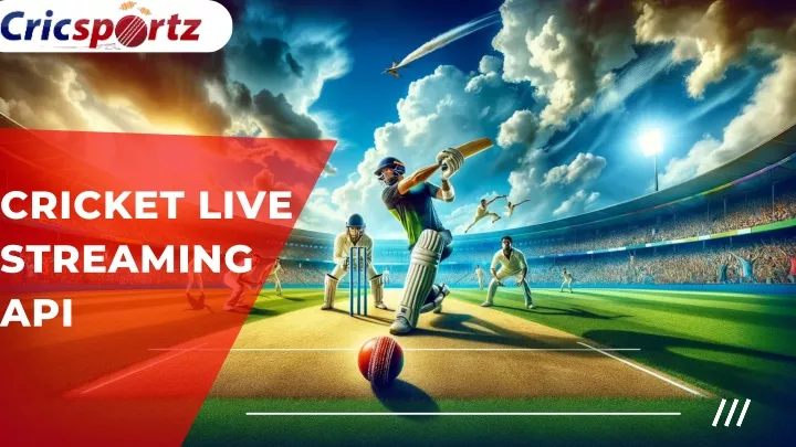 cricket live streaming api