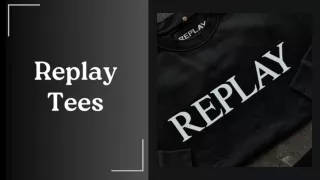 Replay Tees PPT