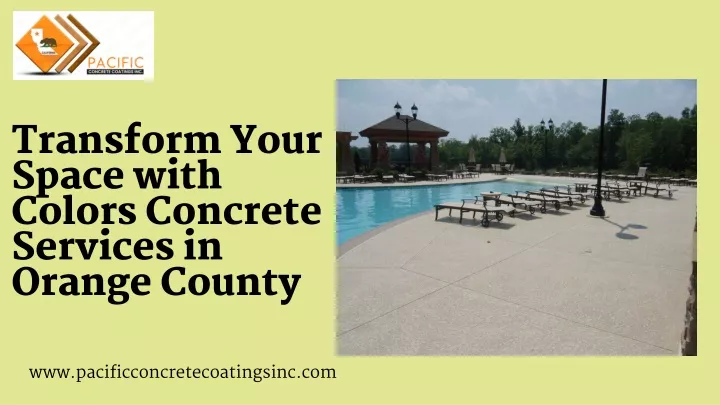 transform your space with colors concrete