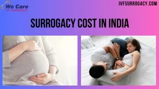 Affordable Surrogacy Costs in India: We Care IVF Surrogacy