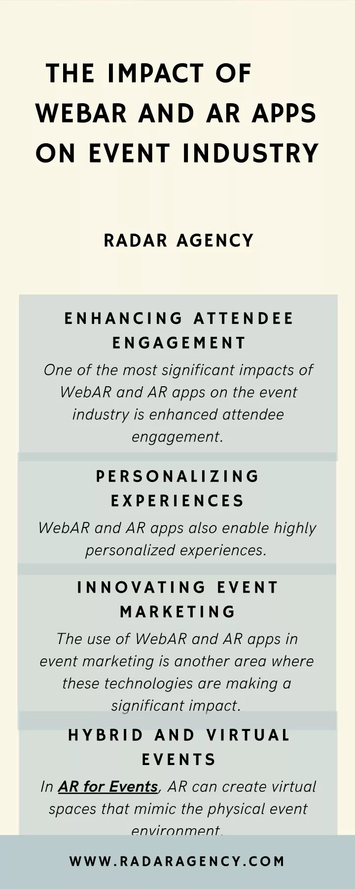 the impact of webar and ar apps on event industry