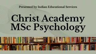 presented by indian educational services