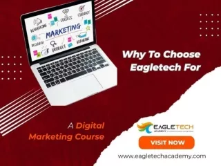 Why To Choose Eagletech For A Digital Marketing Course