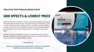 trelstar triptorelin medication