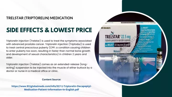 trelstar triptorelin medication