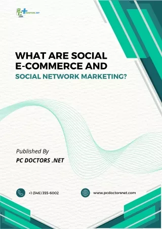 What are social e-commerce and social network marketing.pdf