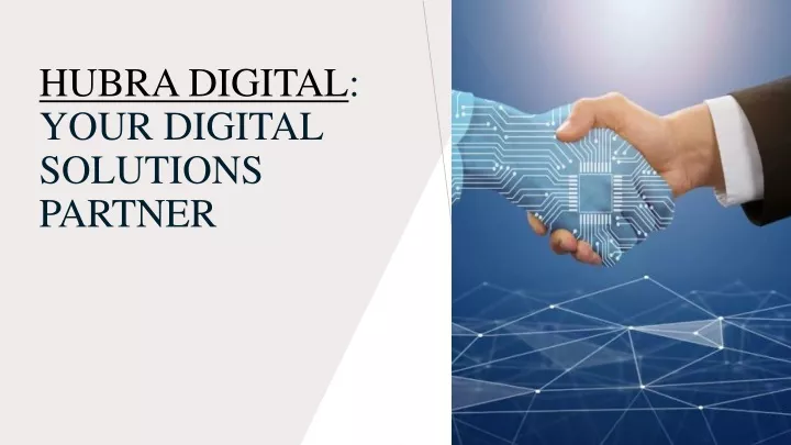 hubra digital your digital solutions partner