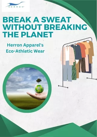 Mens Sustainable Athletic Apparel - Herron Apparel