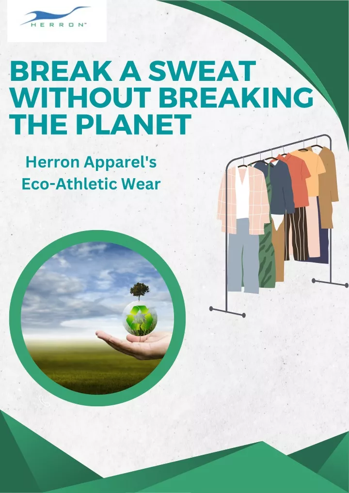 break a sweat without breaking the planet