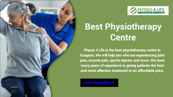 best physiotherapy centre